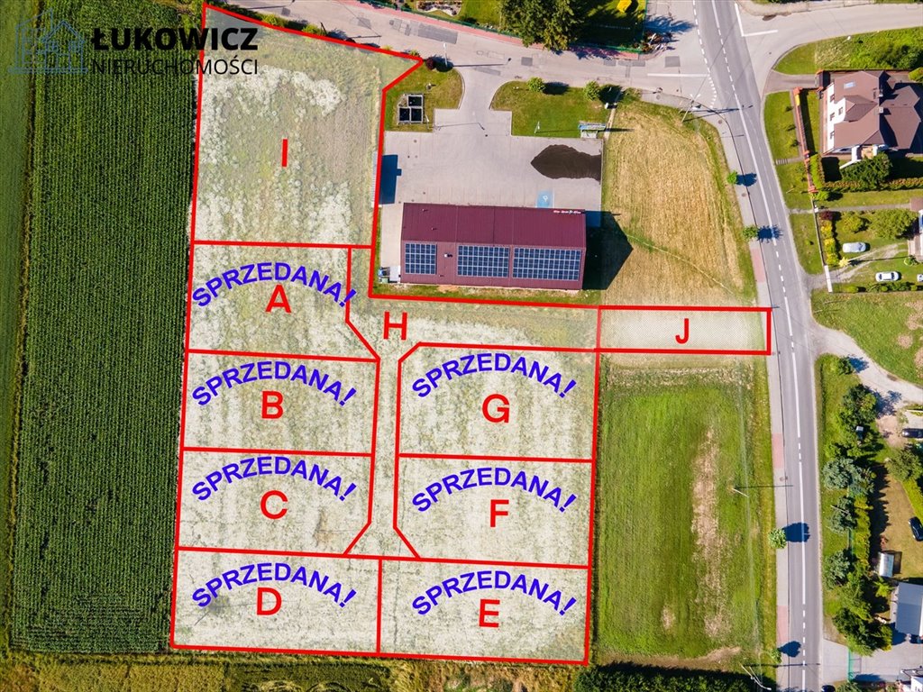 Działka w centrum Kaniowa 1732 m2 z mediami i dostępem Kaniów  1 732m2 Foto 1