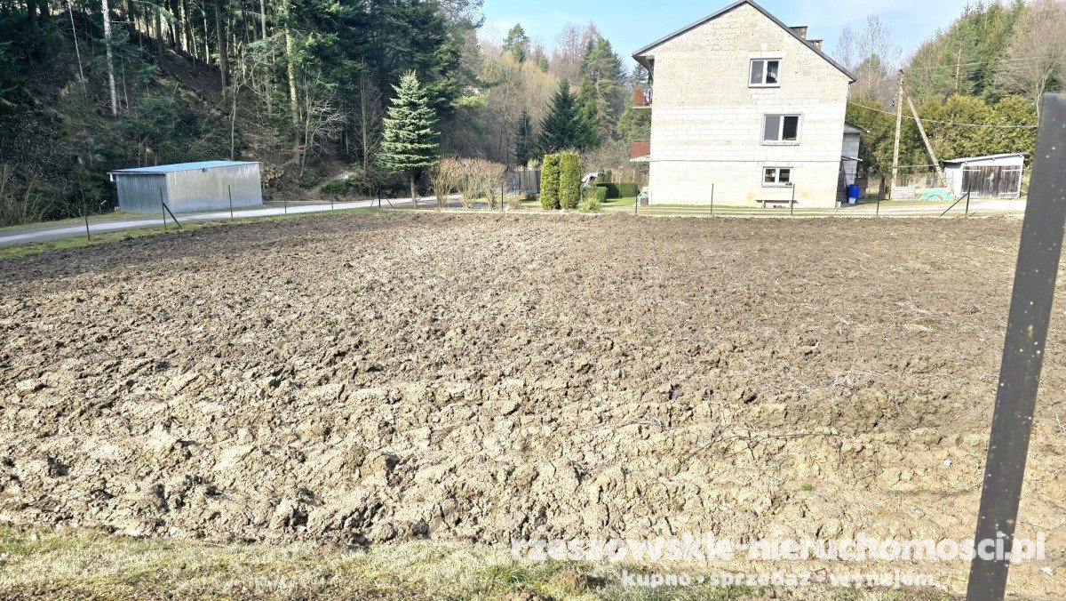 Działka 21 arów z domem, media, asfalt - polecam! Niebylec  2 100m2 Foto 1