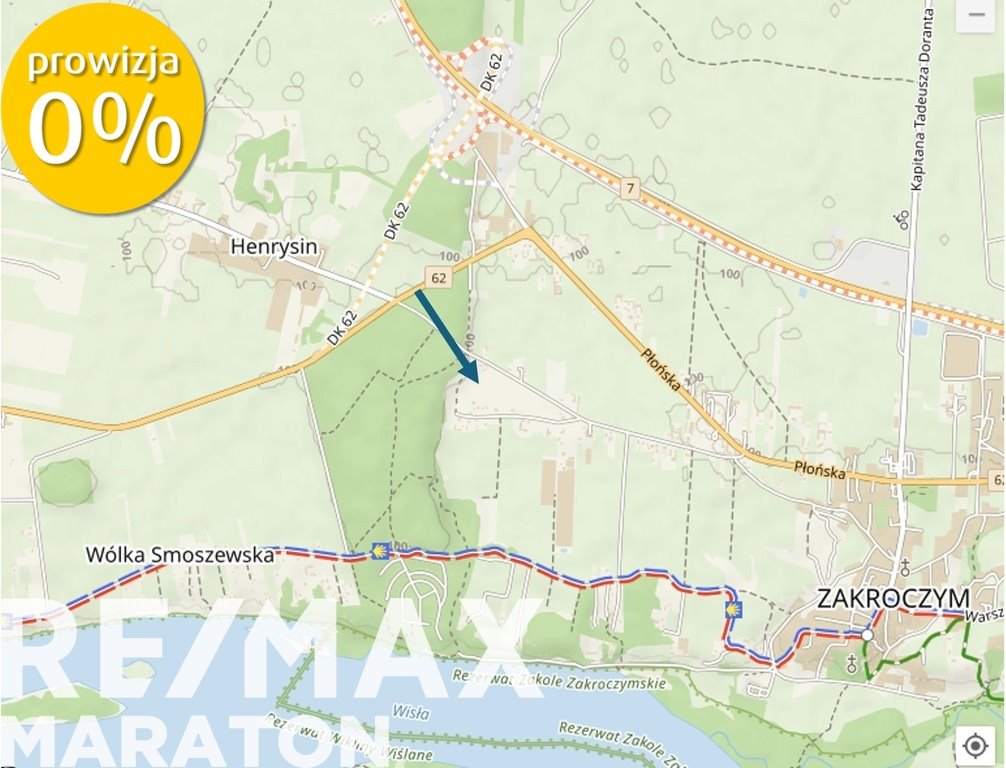Działka budowlana w Zakroczymiu, podział na 3 działki Zakroczym  1 281m2 Foto 1