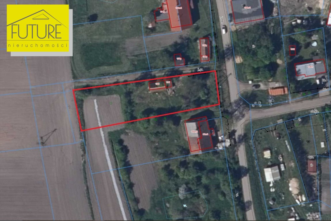Działka 1618 m² z budynkiem w Drużnie – idealna na agroturystykę Drużno  1 618m2 Foto 1