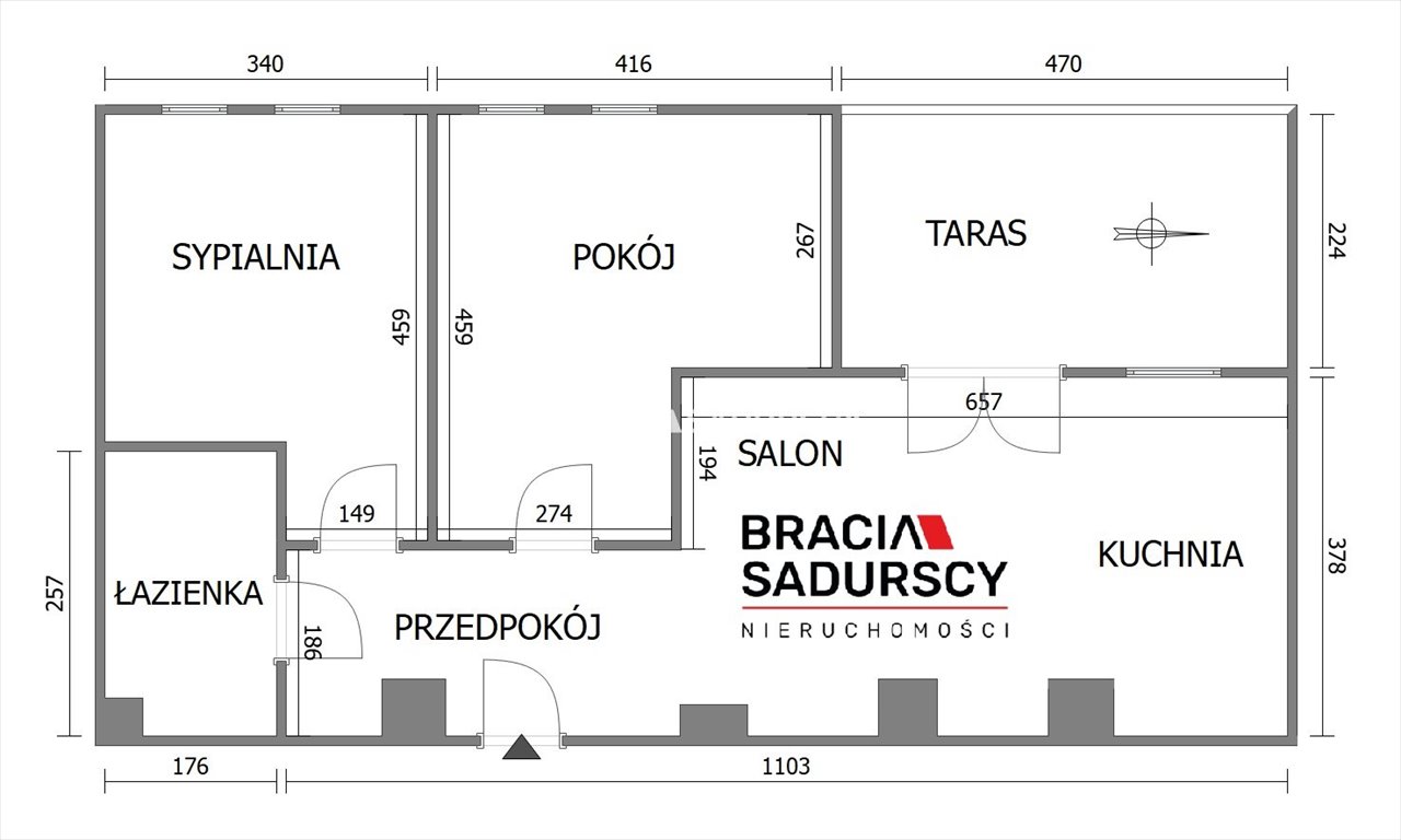 Mieszkanie trzypokojowe na sprzedaż Wieliczka, Wieliczka, Bolesława Wstydliwego  56m2 Foto 3