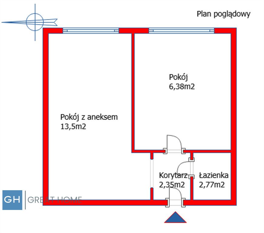 Mieszkanie dwupokojowe na sprzedaż Warszawa, Mokotów, Stępińska  25m2 Foto 12