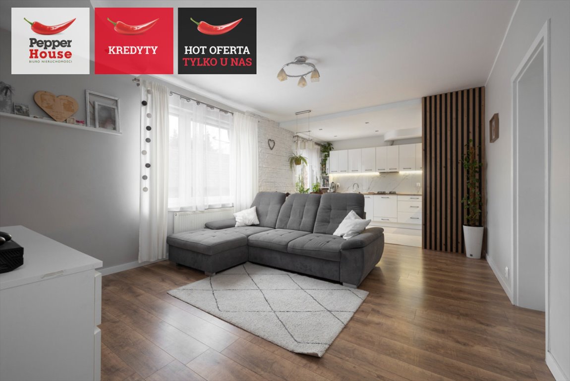 Na sprzedaż przestronne 3-pokojowe mieszkanie z ogródkiem i garażem Jazowa  70m2 Foto 1