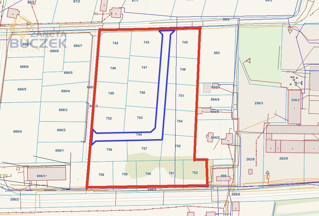 Kompleks działek pod inwestycję w Młodzieszynie, 26 341 m2 Młodzieszyn  26 341m2 Foto 1