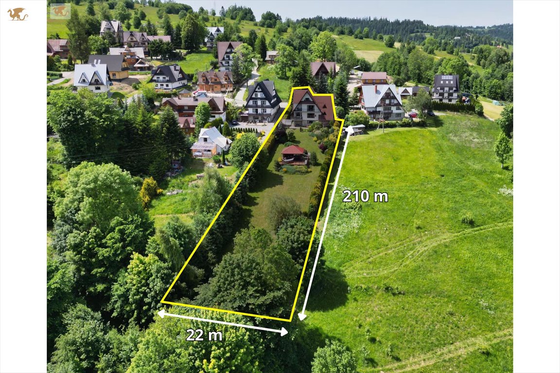 Ekskluzywny dom z widokiem na Tatry, 382 m2, inwestycja Bukowina Tatrzańska, Wierch Rusiński  382m2 Foto 1