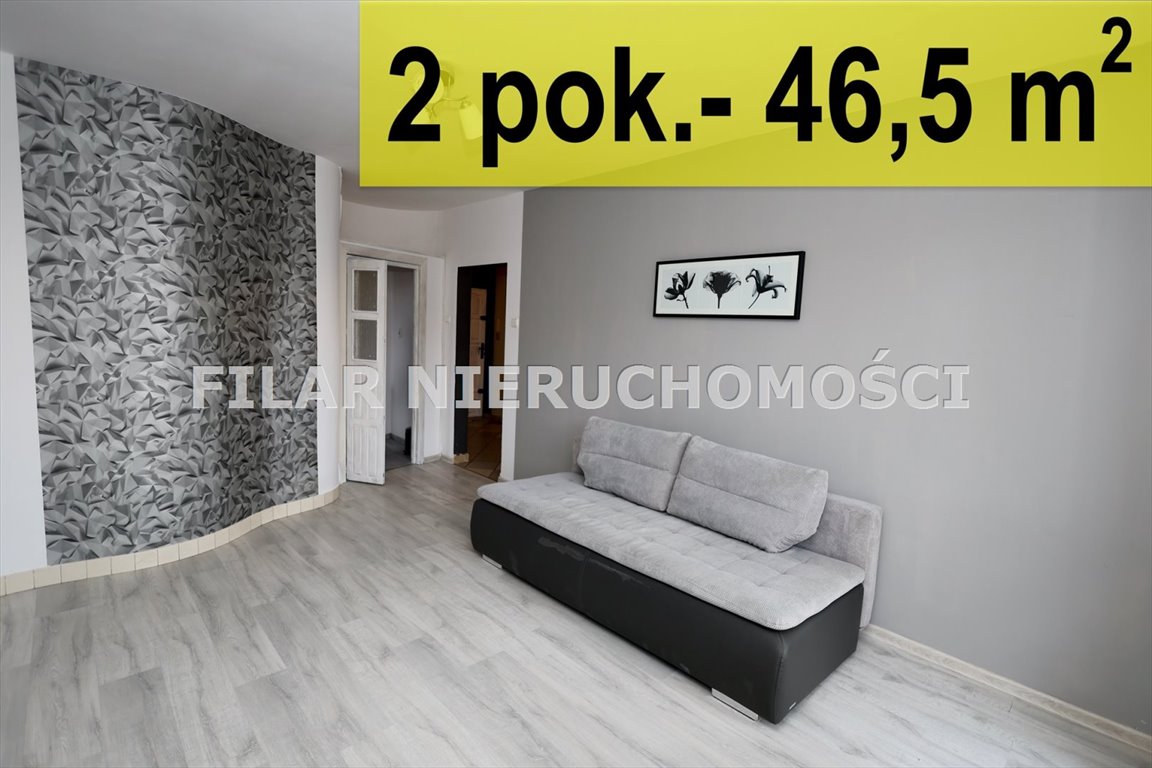 Mieszkanie dwupokojowe na wynajem Lubin, Przylesie  47m2 Foto 1