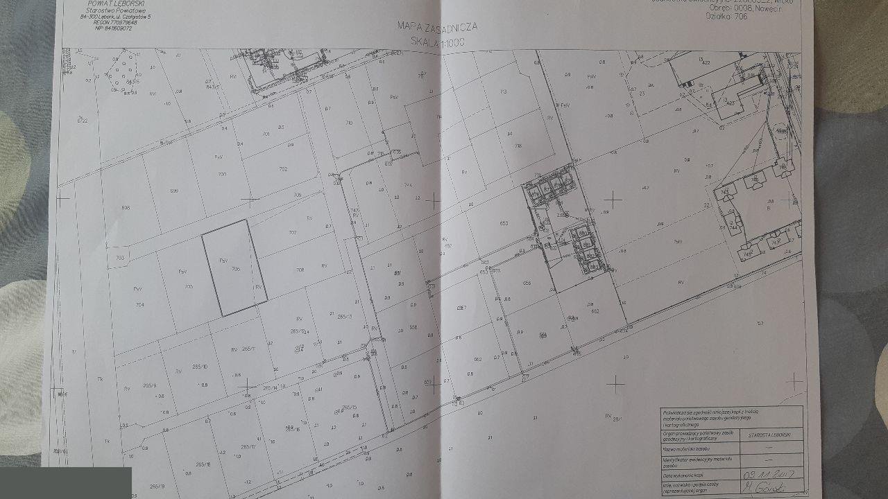 Działka budowlana na sprzedaż Łeba  1 129m2 Foto 6