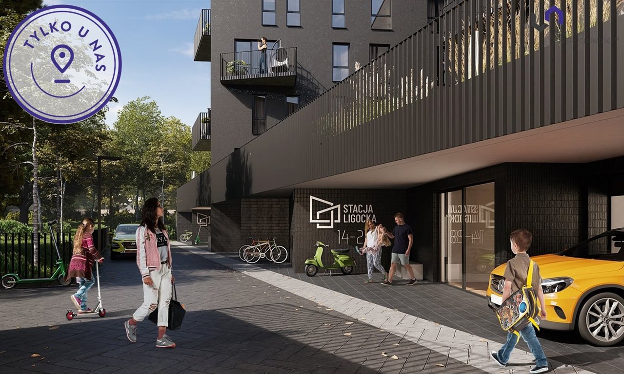 Mieszkanie czteropokojowe  na sprzedaż Katowice, Ligota, Ligocka  71m2 Foto 1