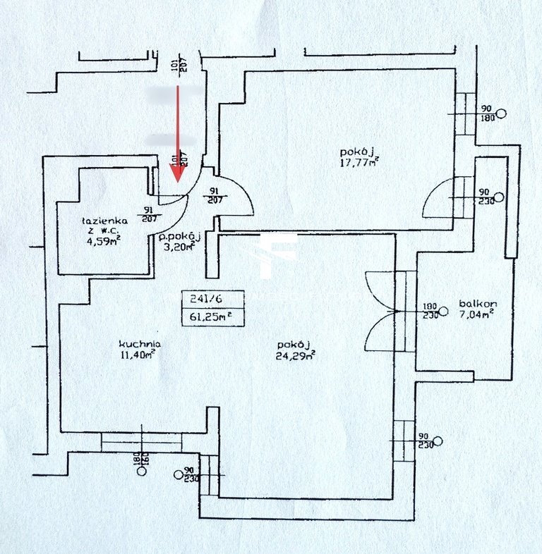 Mieszkanie dwupokojowe na sprzedaż Kołobrzeg, Mazowiecka  61m2 Foto 11