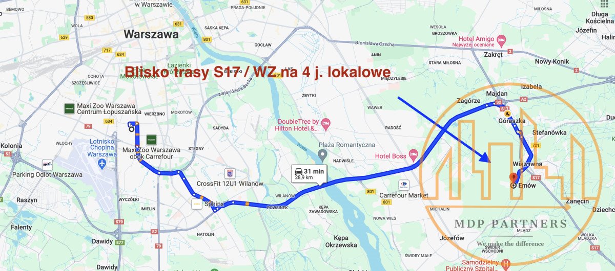 Działka budowlana na sprzedaż Emów  2 227m2 Foto 2