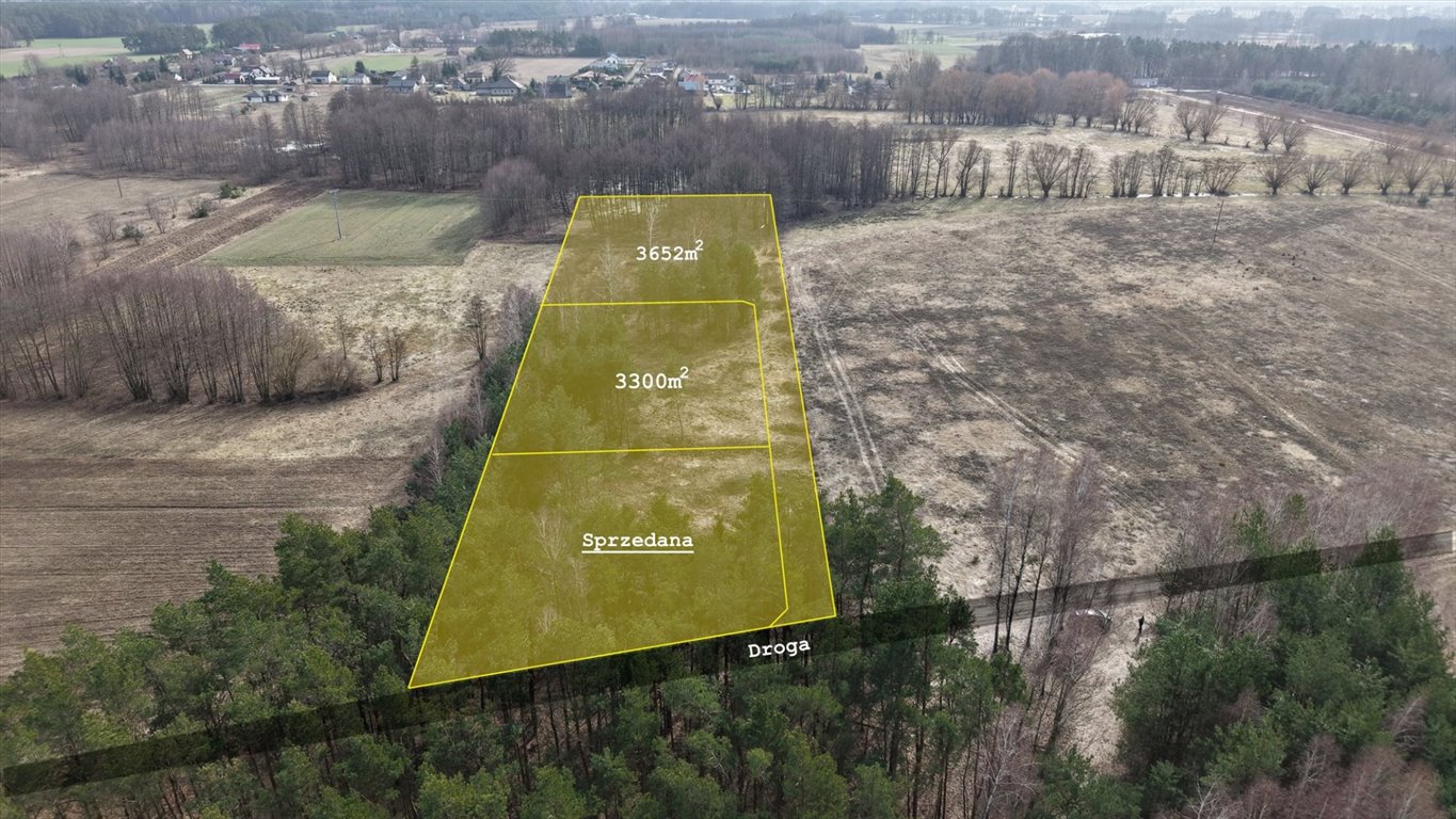 Do sprzedania działki budowlane 3300 m² w Wólce Szczawińskiej Wólka Szczawińska  3 300m2 Foto 1