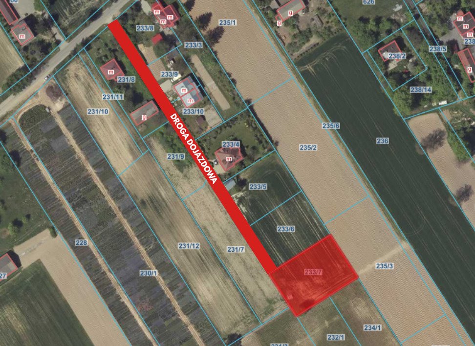 Do sprzedania działka budowlana 1494 m² z WZ i mediami Tereszyn  1 494m2 Foto 1