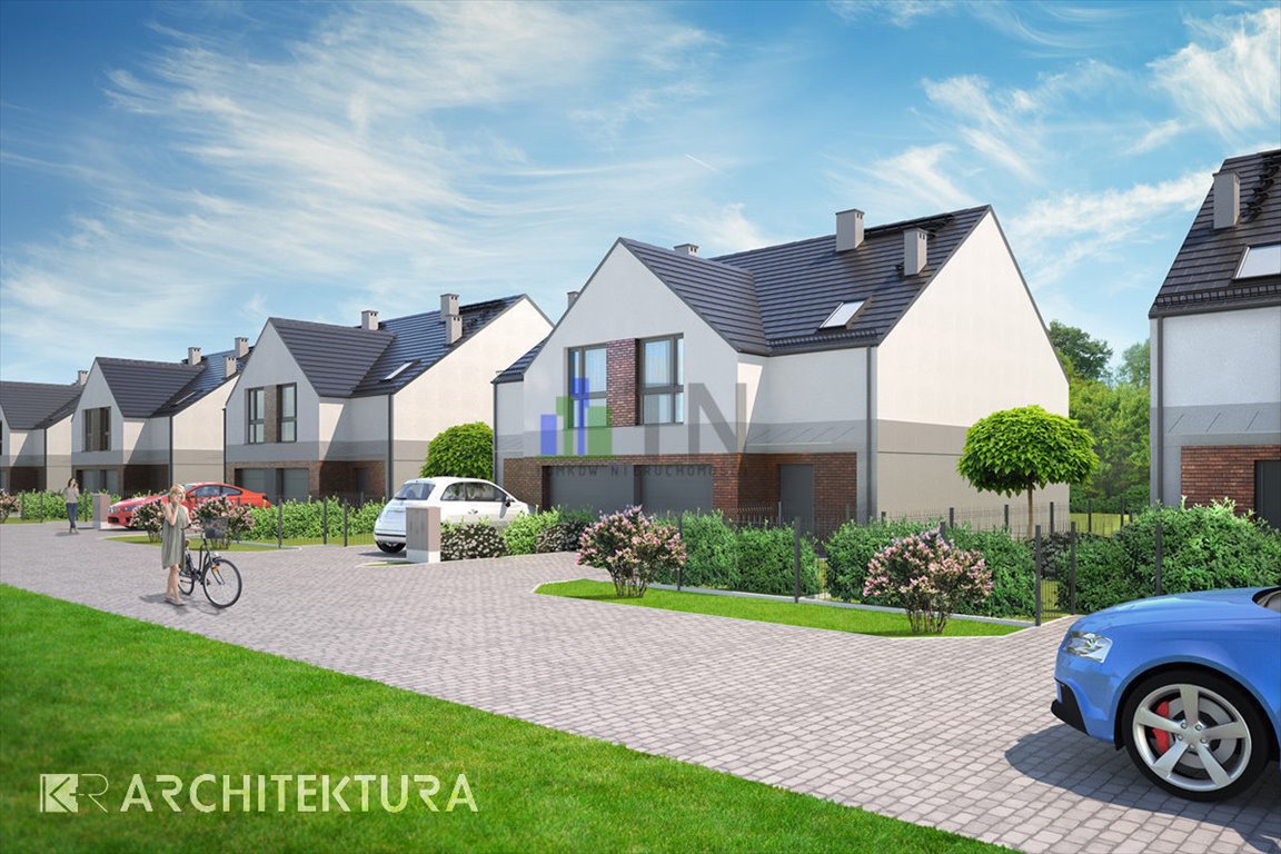 Dom bliźniak z garażem, 110 m2, bez prowizji! Nadolice Wielkie  110m2 Foto 1