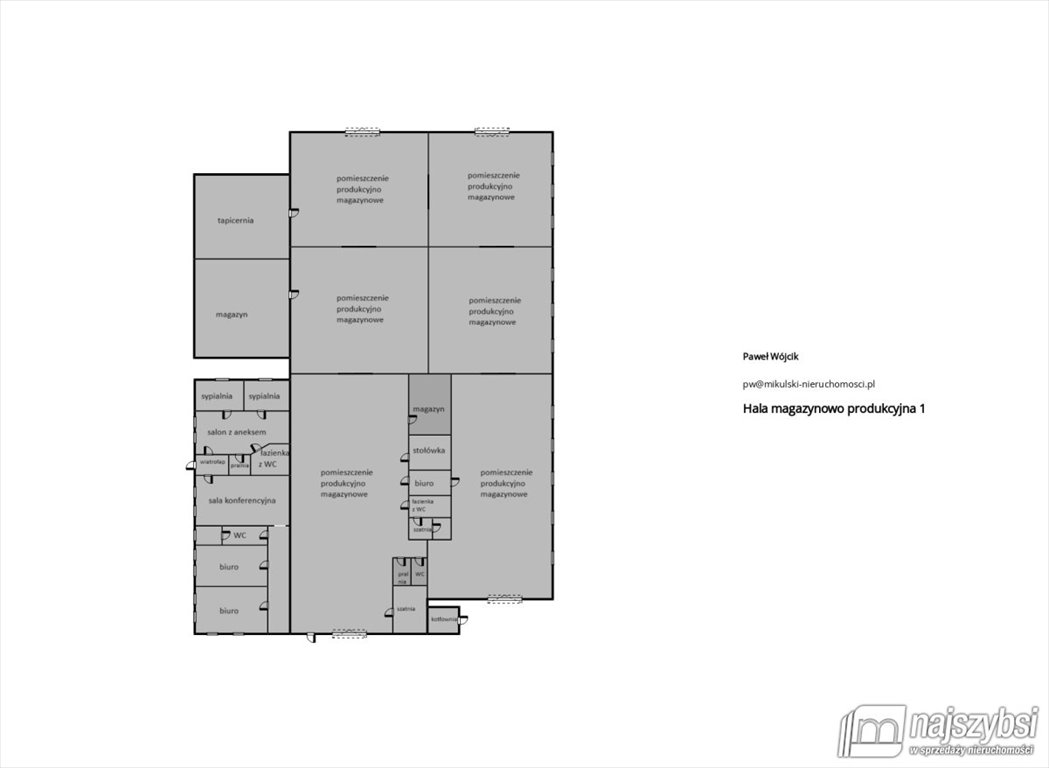 Lokal użytkowy na sprzedaż Trzebiatów, okolice  centrum  2 905m2 Foto 7