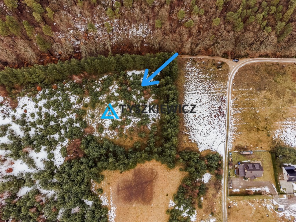 Działka z widokiem na las, spokojna okolica, szybki dojazd Szemud  1 099m2 Foto 1