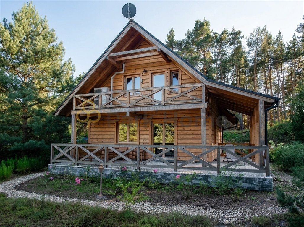 Dom nad jeziorem z basenem i tarasem 120 m² Adamowo  6 000m2 Foto 1