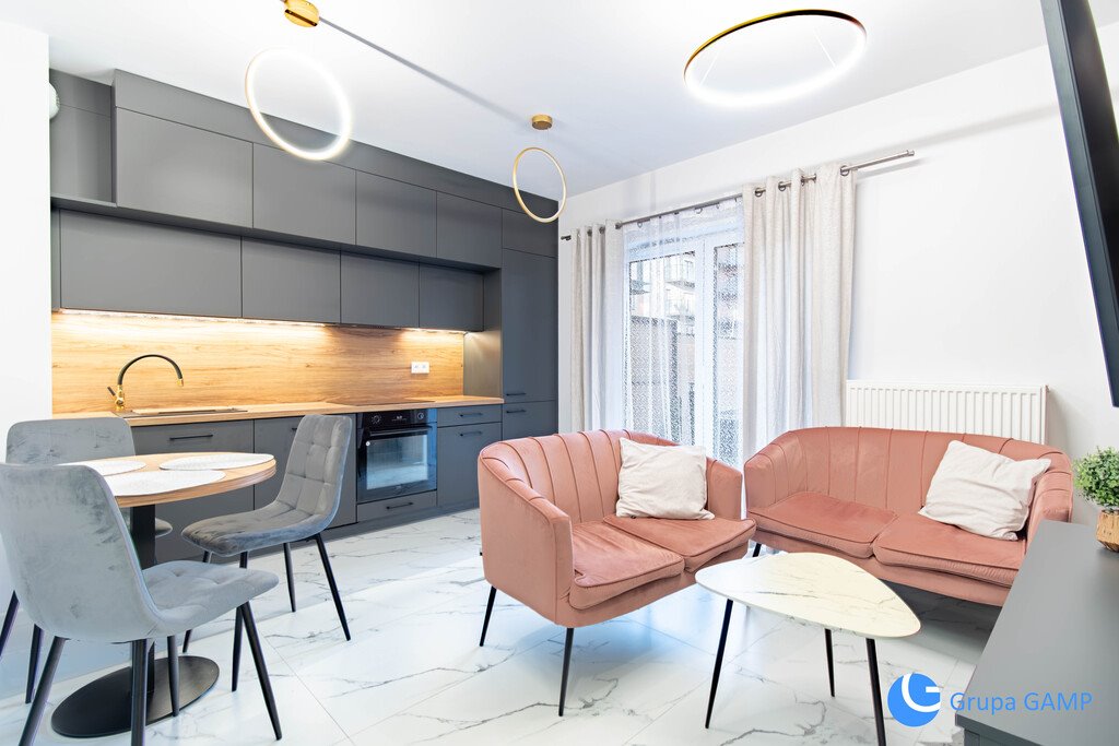 Przestronne 3 pok. z tarasem i ogrodem w nowym budynku Kraków, Stanisława Klimeckiego  50m2 Foto 1