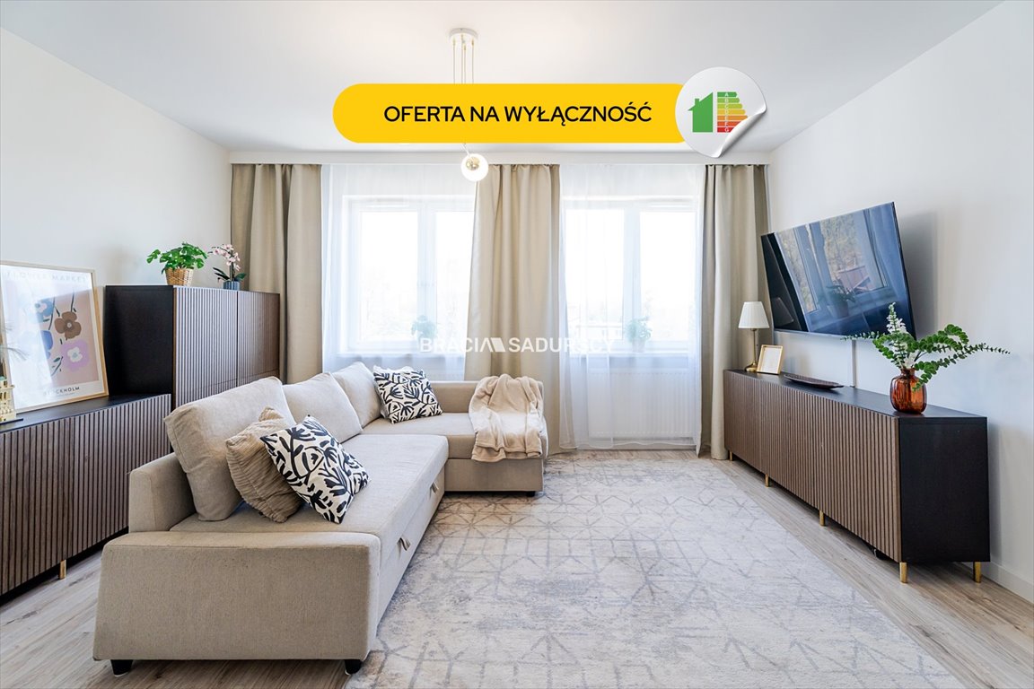 Nowoczesne 3 pok. z balkonem i garażem w Krakowie Kraków, Podgórze, Przewóz, Koszykarska  62m2 Foto 1