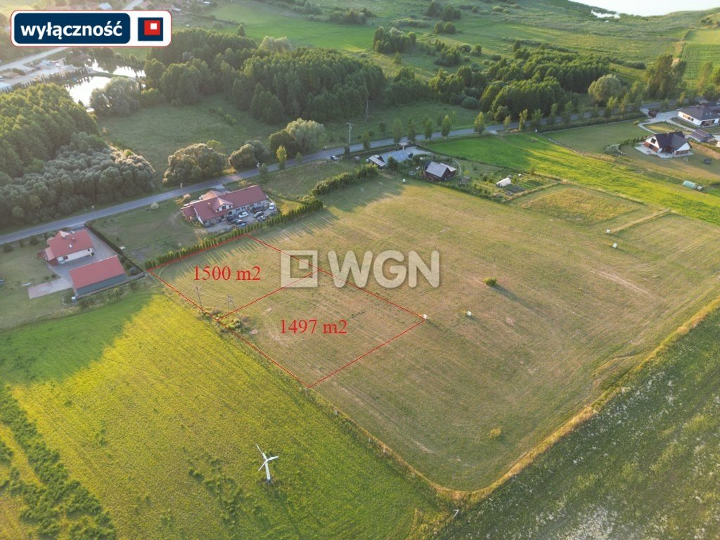 Działka budowlana na sprzedaż Oracze  1 497m2 Foto 2