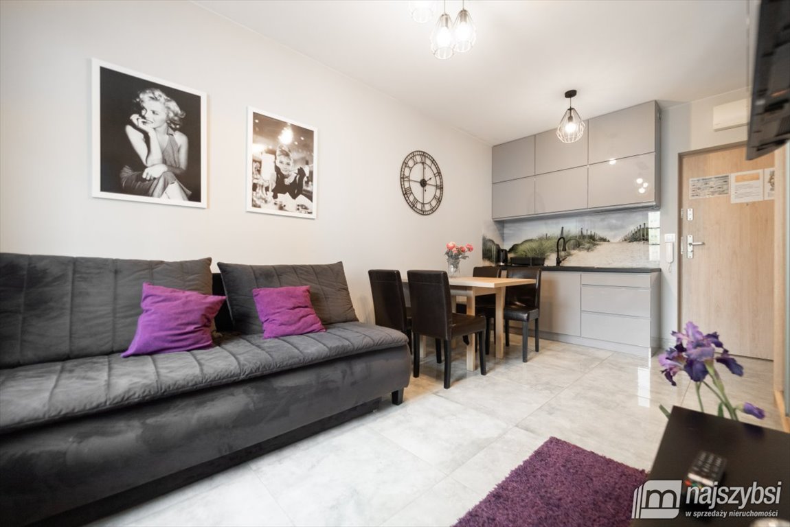 Komfortowe 26m2 apartament z balkonem, garażem i pełnym wyposażeniem Świnoujście, Piastowska  26m2 Foto 1
