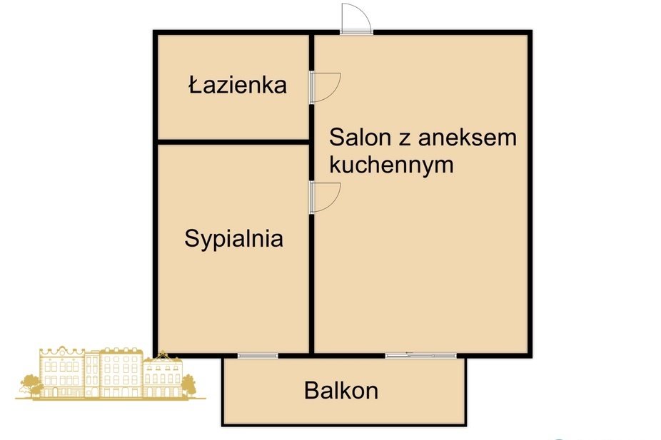 Mieszkanie dwupokojowe na wynajem Kraków, Czyżyny, Czyżyny, Dobrego Pasterza  40m2 Foto 8