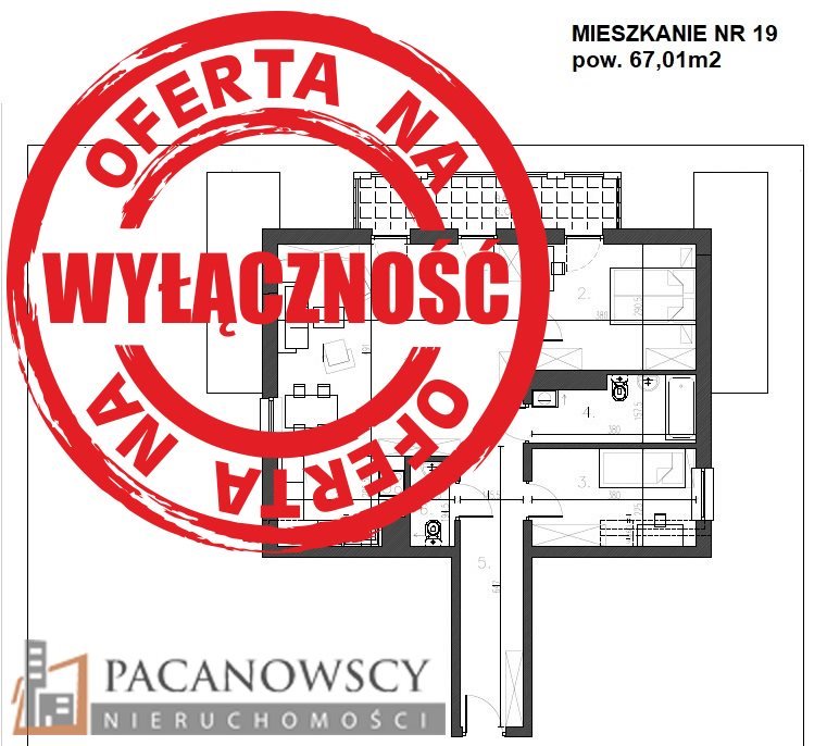 Mieszkanie trzypokojowe na sprzedaż Kraków, Krowodrza, Żabiniec  67m2 Foto 4