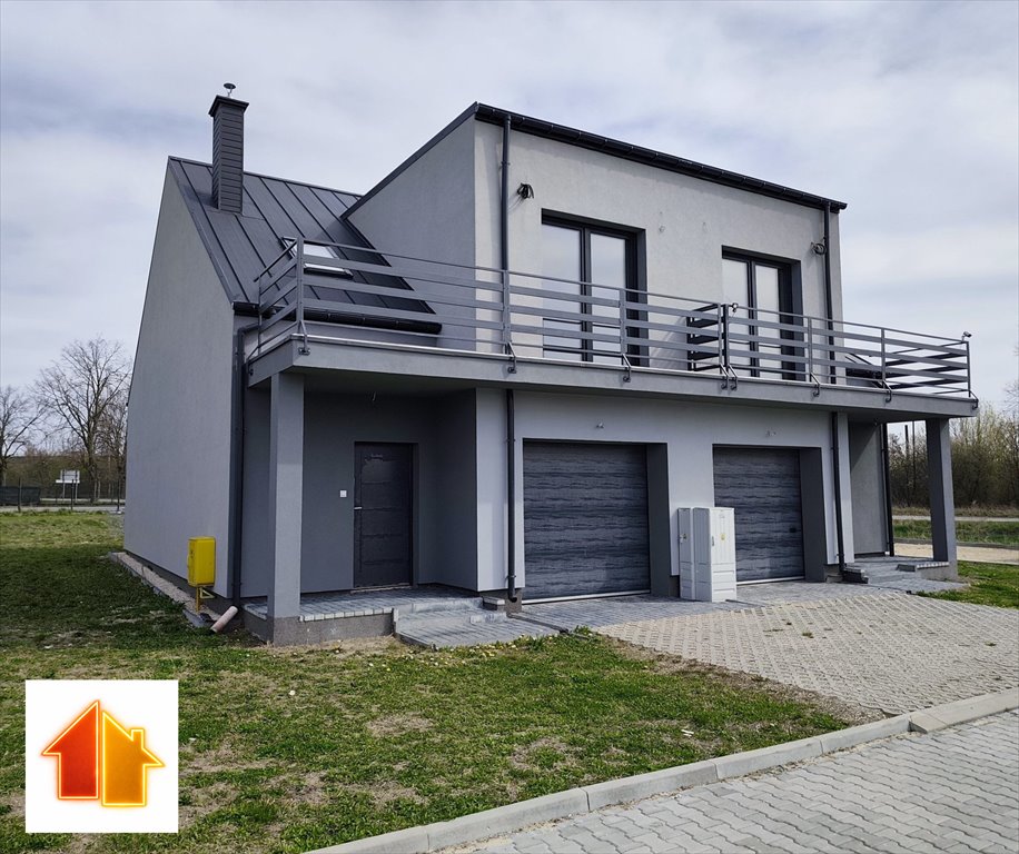 Sprzedam nowoczesny bliźniak 124 m² z garażem w Jędrzejowie Jędrzejów, Małogoska  124m2 Foto 1