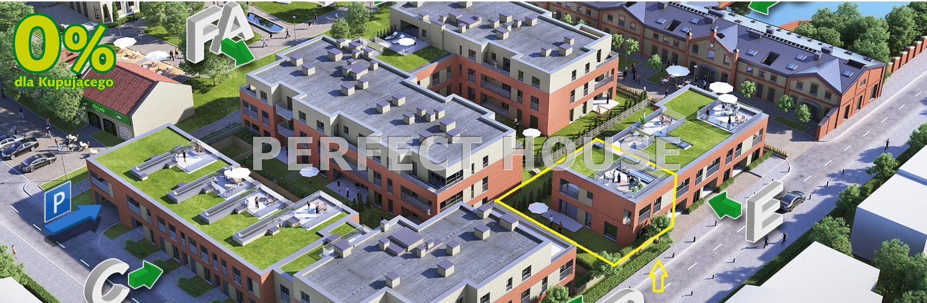 Skrajny segment z ogrodem, tarasem i miejscami w hali Poznań, Starołęka  134m2 Foto 1