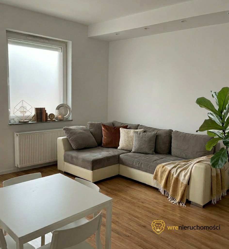 Komfortowe 2-pokojowe mieszkanie z ogródkiem i miejscem garażowym Wrocław, Huby, Hubska  46m2 Foto 1