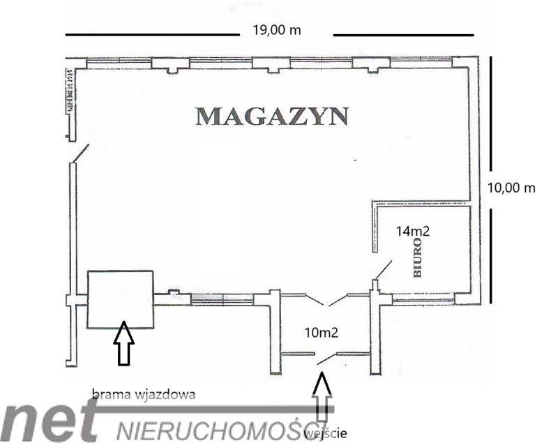 Lokal użytkowy na wynajem Pruszcz Gdański, GRUNWALDZKA  200m2 Foto 1