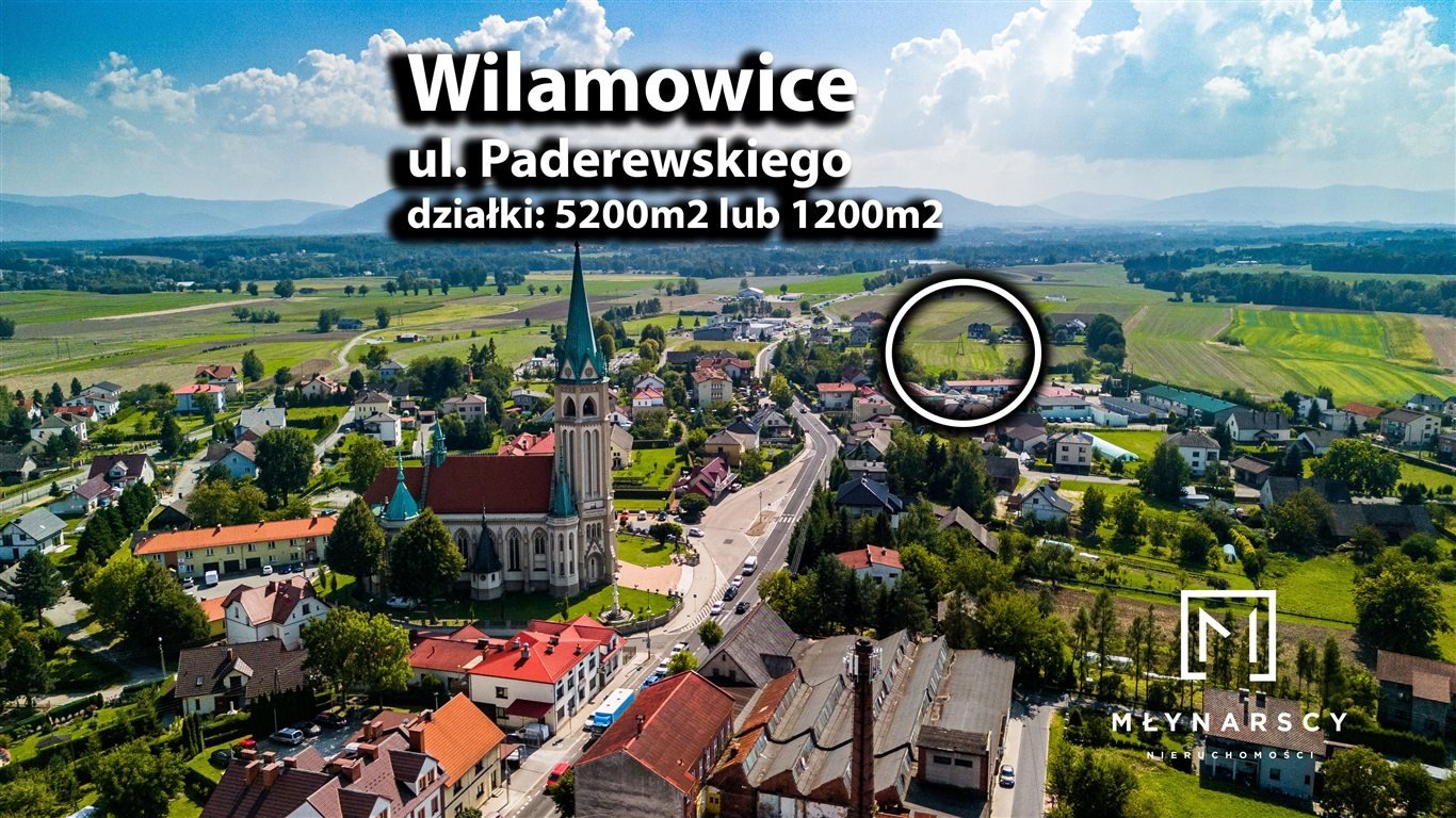 Działka budowlana na sprzedaż Wilamowice  1 191m2 Foto 1