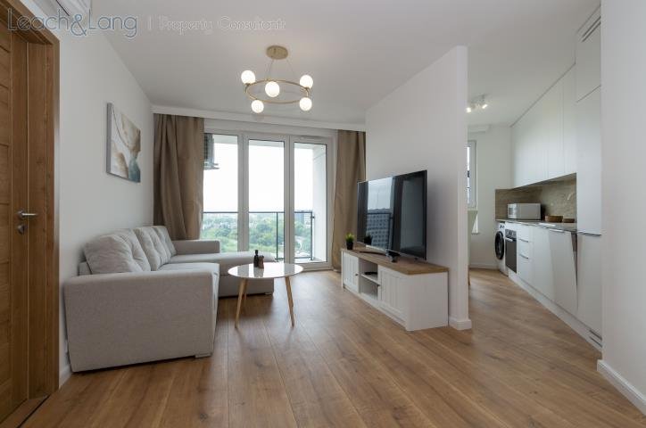 Eleganckie 2-pokojowe mieszkanie z panoramicznym widokiem Kraków, Prądnik Czerwony, Ugorek, Łaszkiewicza  40m2 Foto 1