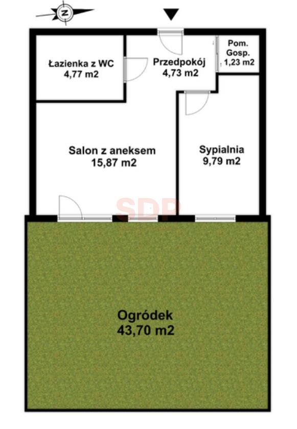 Mieszkanie dwupokojowe na sprzedaż Smolec, Daktylowa  36m2 Foto 12