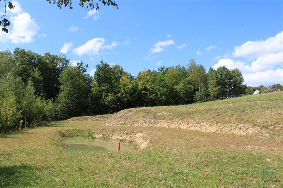 Działka z własnym stawem i gotowym pod budowę, 4512 m² Kobylec  4 512m2 Foto 1