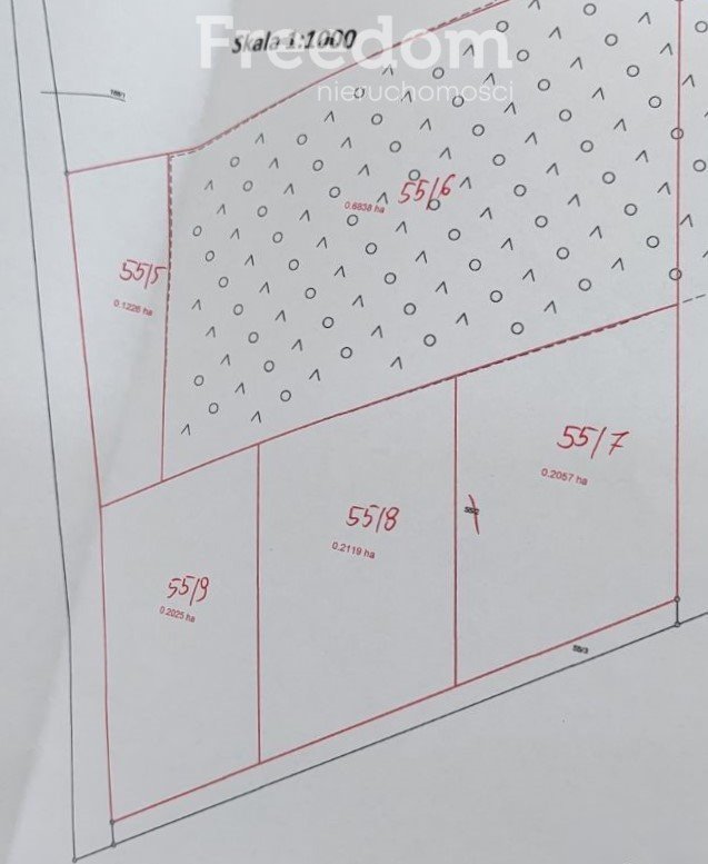 Działka budowlana na sprzedaż Wynki  2 025m2 Foto 6