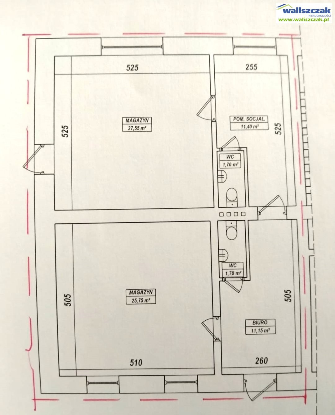 Lokal użytkowy na sprzedaż Piotrków Trybunalski, Wojska Polskiego  80m2 Foto 7