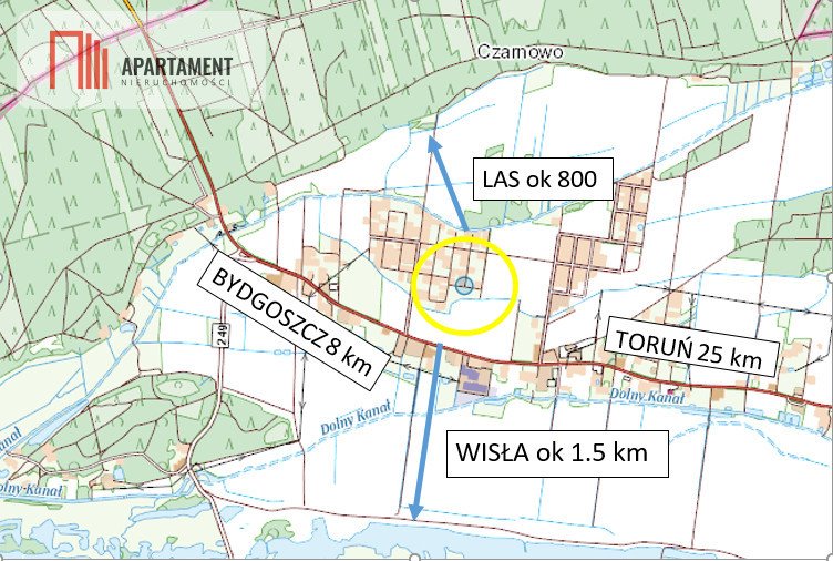 Działka budowlana na sprzedaż Czarnowo, Kasztanowa  989m2 Foto 4