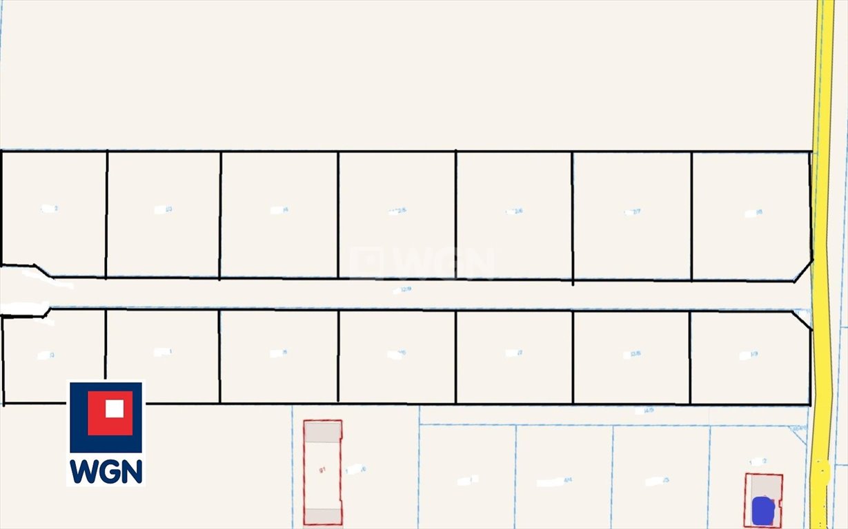 Działka budowlana na sprzedaż Przygodzice, Witosa  737m2 Foto 1