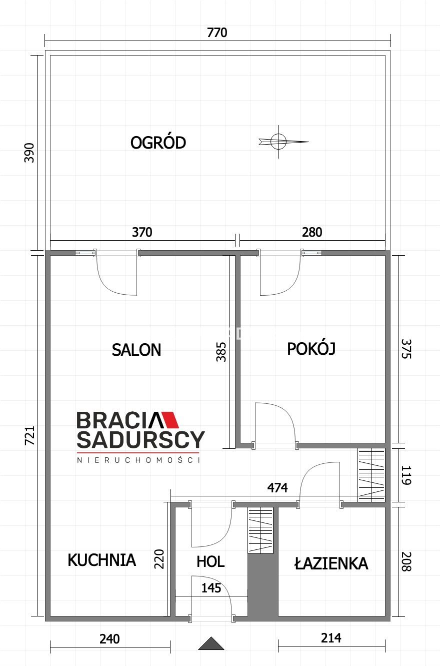 Mieszkanie dwupokojowe na wynajem Kraków, Krowodrza, Łobzów, Kujawska  46m2 Foto 19