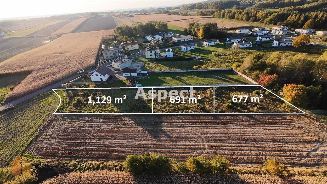 Działka budowlana na sprzedaż Gorzyczki  1 129m2 Foto 1