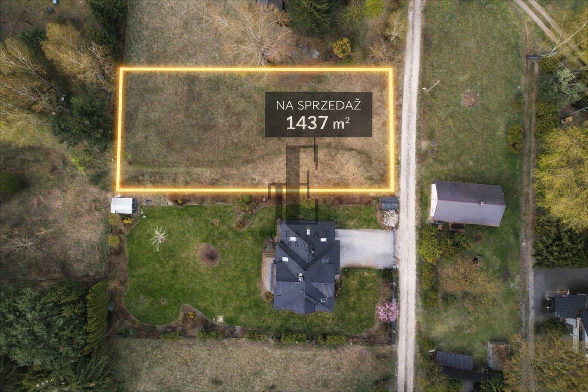 Działka 1437 m² z MPZP, blisko natury i Warszawy Kępa Kiełpińska, Piotra Brzezińskiego  1 437m2 Foto 1