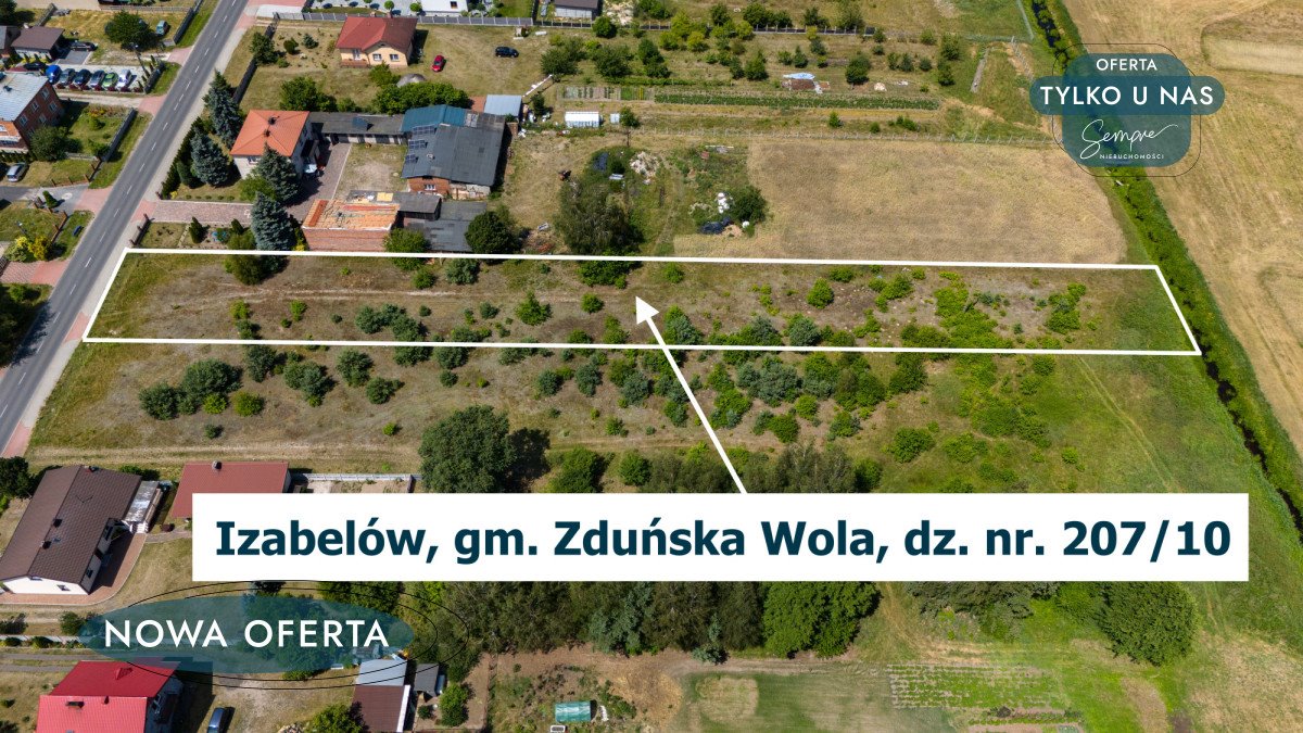 Działka rolna na sprzedaż Izabelów  3 417m2 Foto 11