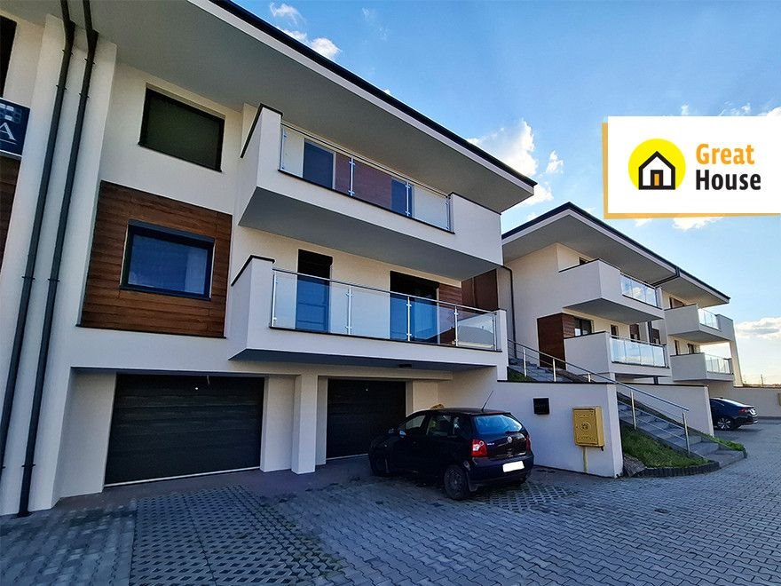 Nowoczesny apartament 83,63 m² z tarasem i ogródkiem Mójcza, Akacjowa  84m2 Foto 1