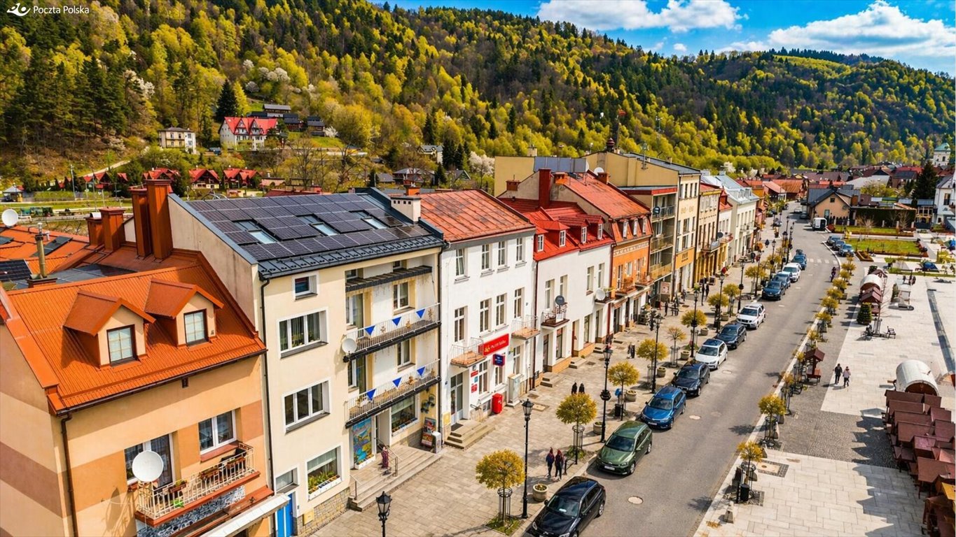 Na wynajem przestronny lokal biurowy 17,56 m² w centrum Muszyny Muszyna, Rynek  18m2 Foto 1
