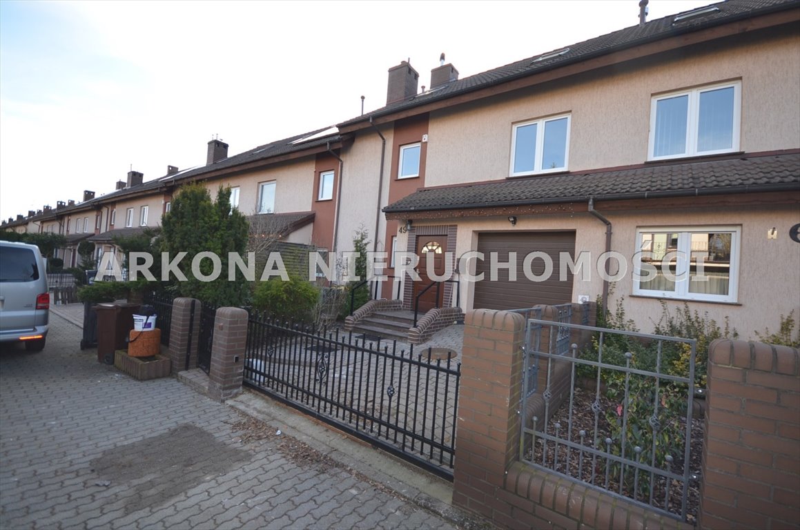 Dom w zabudowie szeregowej z garażem, 3 łazienki, ogród Szczecin, Warszewo  140m2 Foto 1