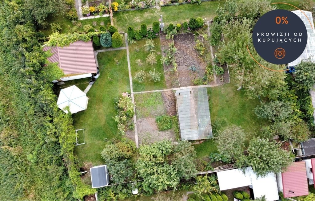 Działka rekreacyjna 300 m² z ogrodem i szklarnią w Ełku Ełk  300m2 Foto 1