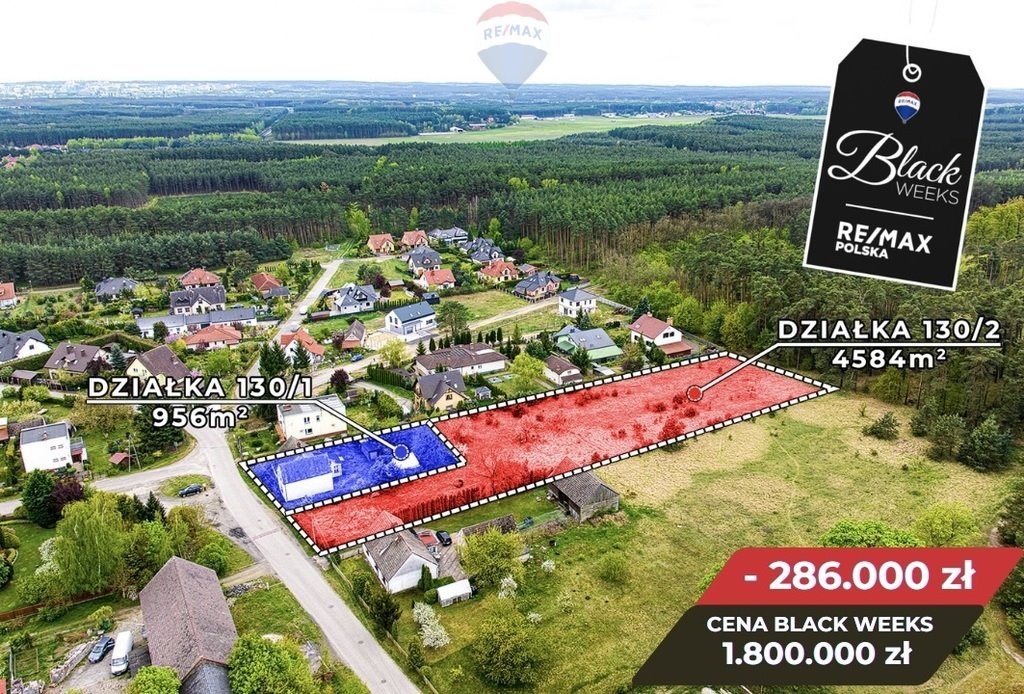 Działka budowlana na sprzedaż Zielona Góra, Łężyca-Dolna  5 540m2 Foto 1