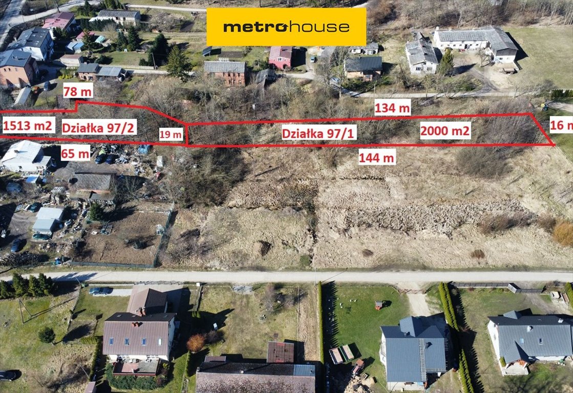 Działka rolna na sprzedaż Damno  2 000m2 Foto 1