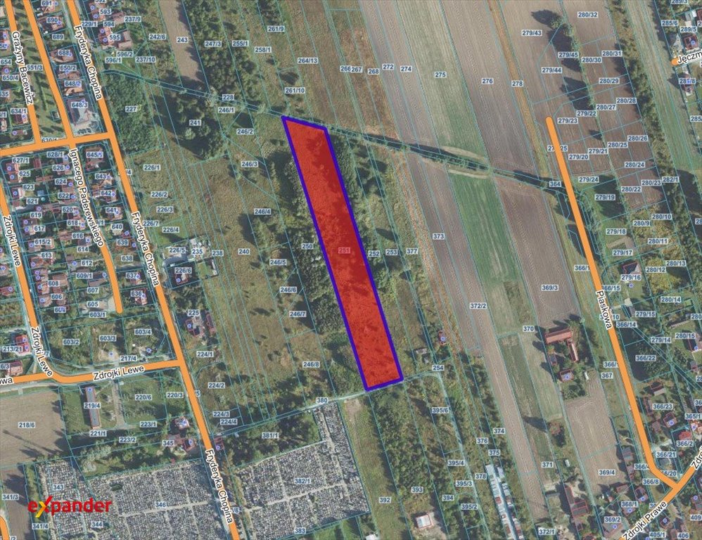 Działka 1,3 ha pod inwestycję i zabudowę w Turku Turek  13 044m2 Foto 1