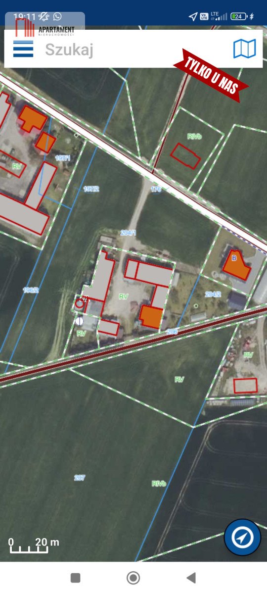 Grunty rolne z zabudowaniami, dom i garaże, Potrzanowo Potrzanowo  1 486m2 Foto 1